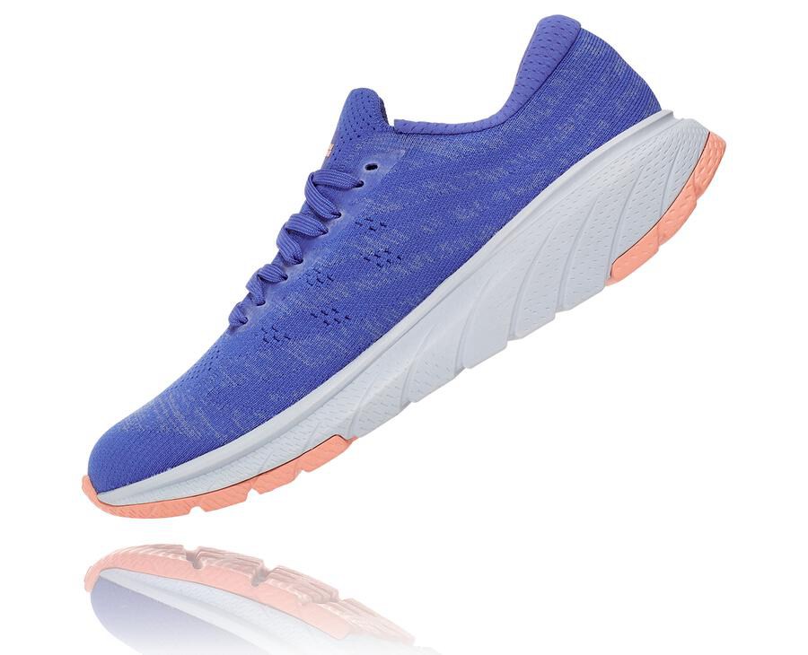 Hoka One One Loopschoenen Dames - Cavu 3 - Blauw - RL7365094